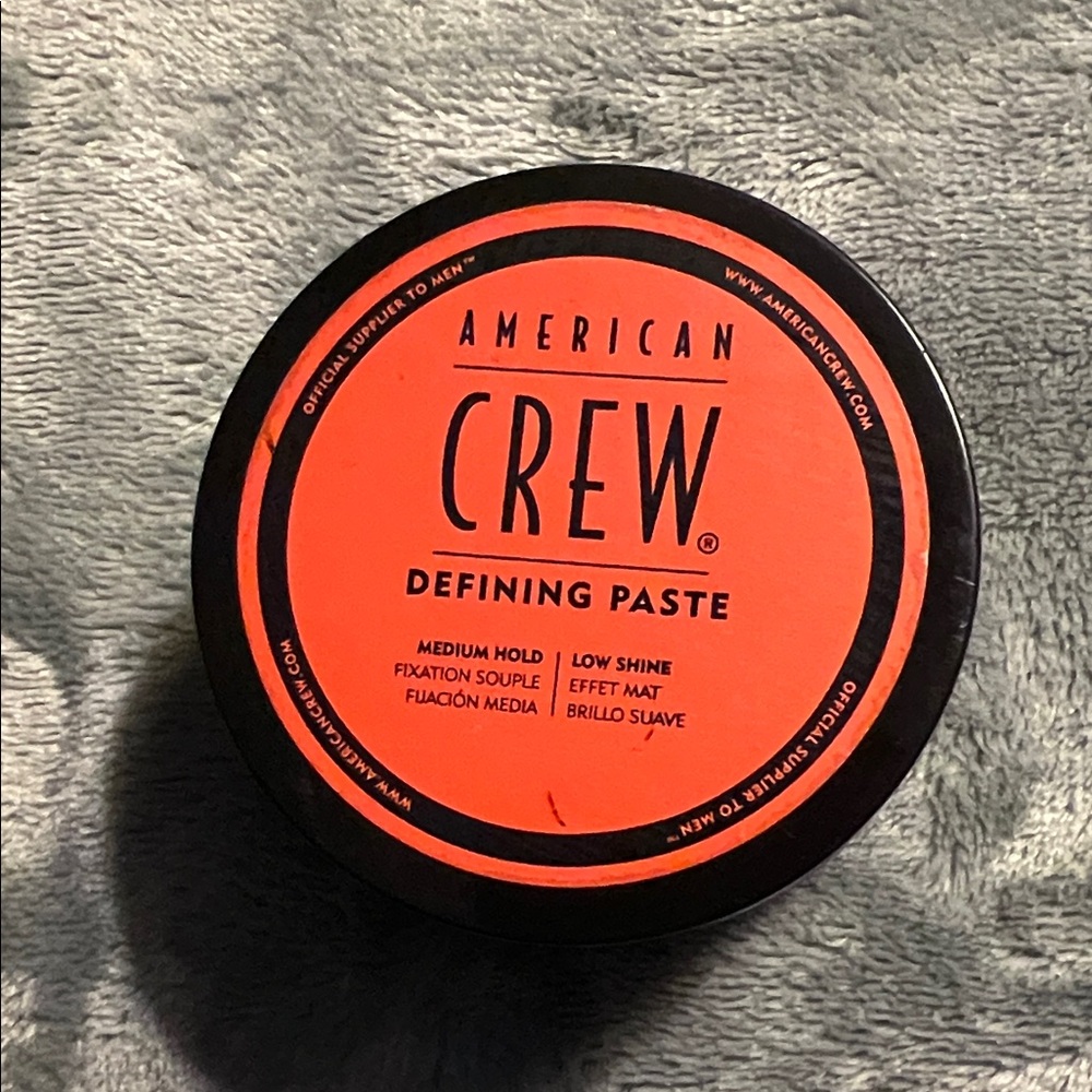 American Crew Defining Paste - Black and Orange